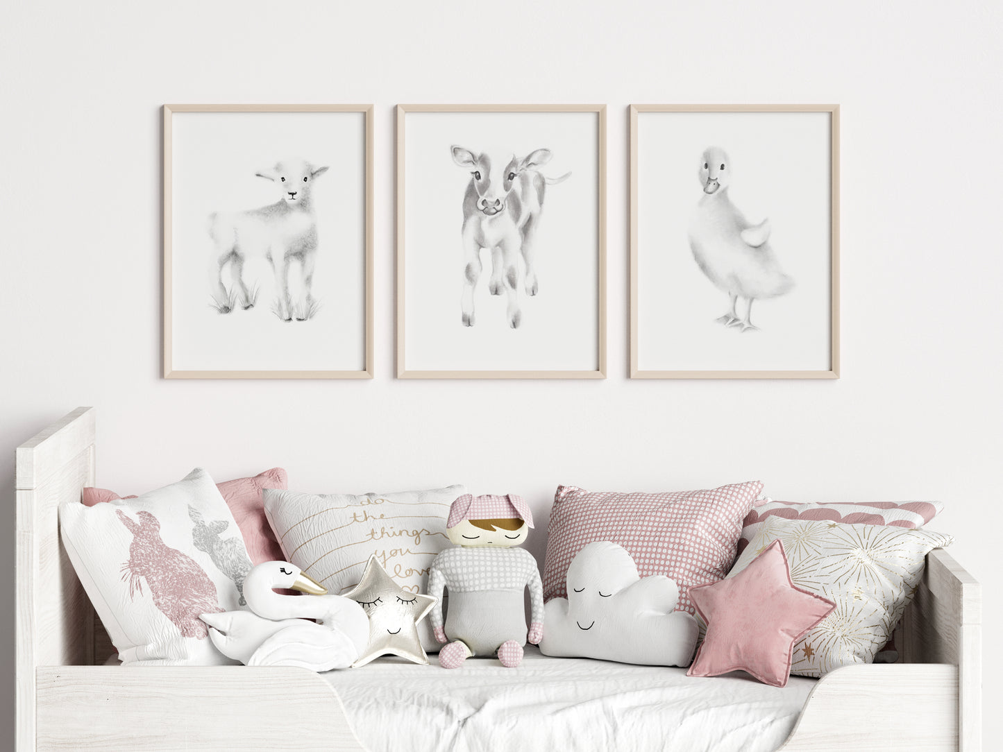 Farm Animals Nursery Art Prints