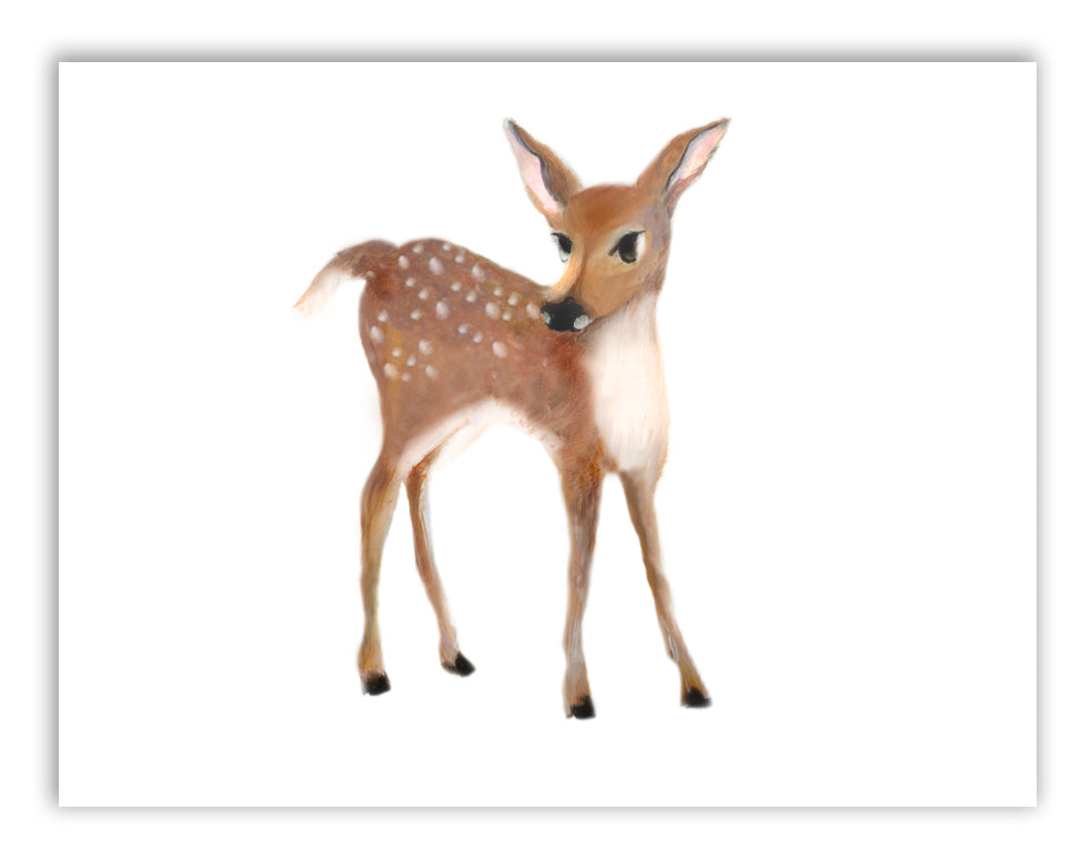 Deer Nursery Art Print - Studio Q - Art by Nicky Quartermaine Scott