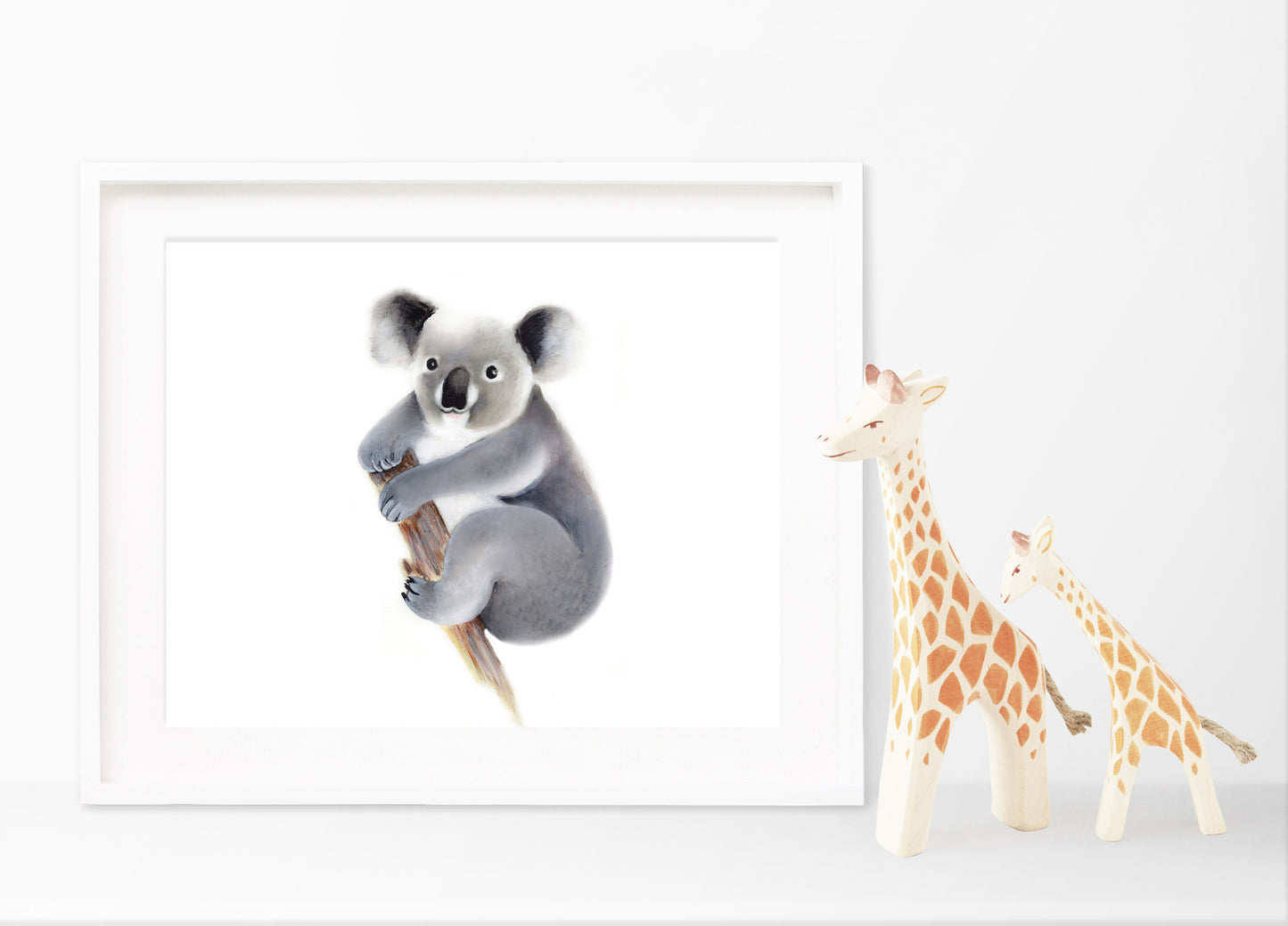 Baby Koala Nursery Art Print - Studio Q - Art by Nicky Quartermaine Scott