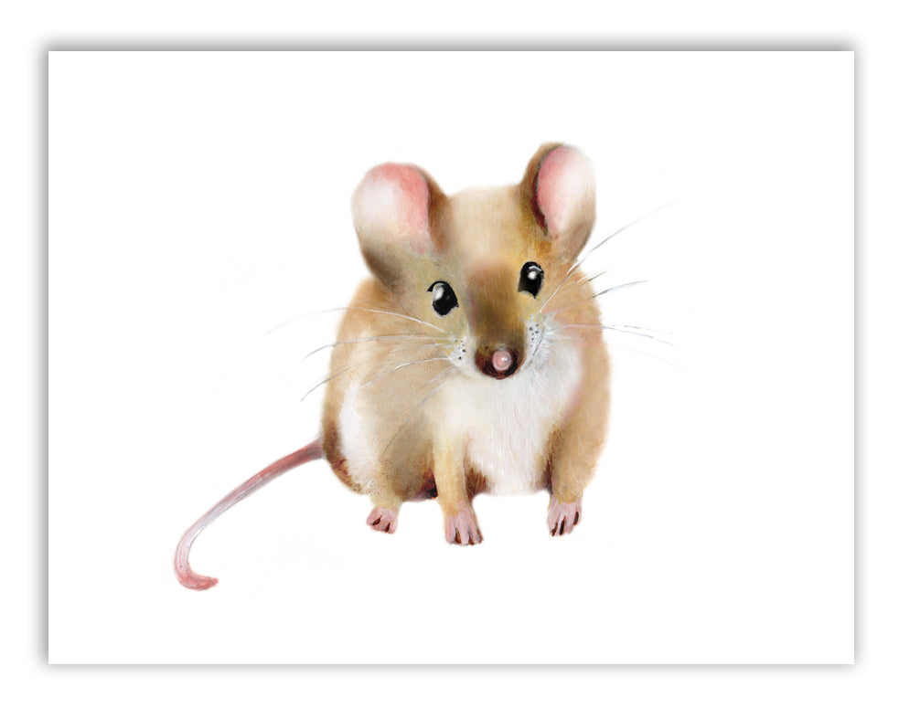 Mouse Nursery Art Print - Studio Q - Art by Nicky Quartermaine Scott