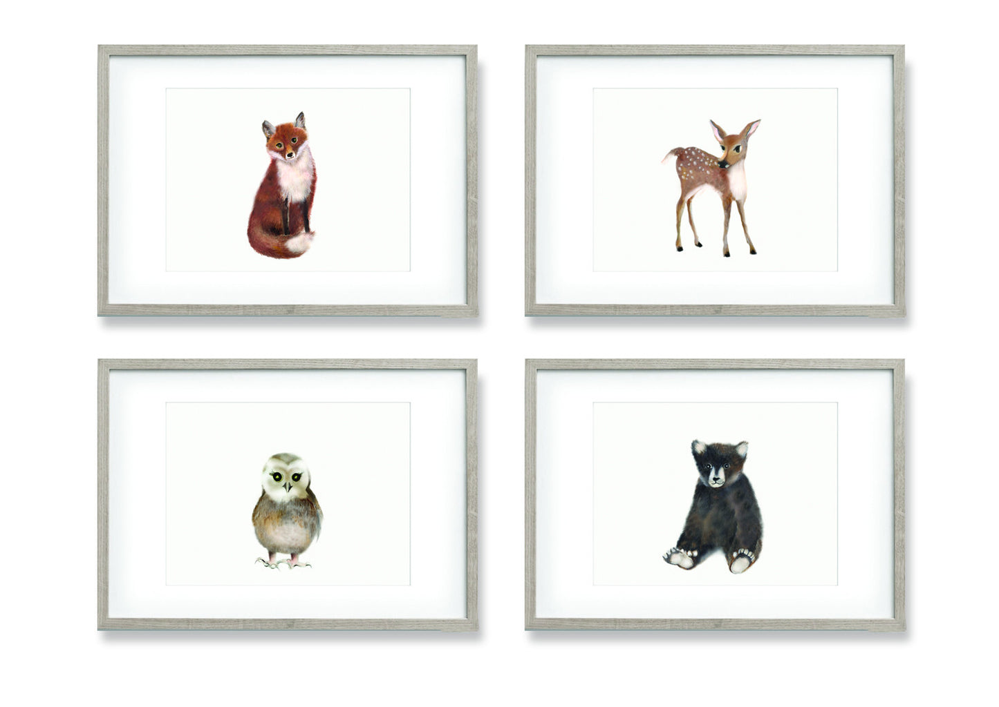 Bear Cub Nursery Art Print - Studio Q - Art by Nicky Quartermaine Scott