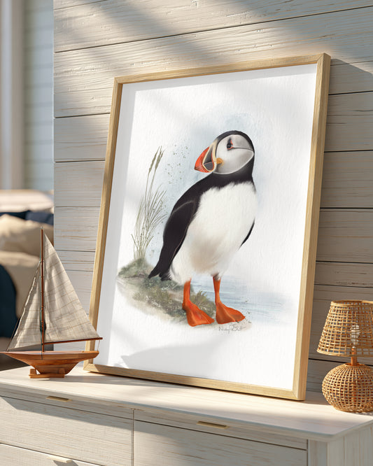 Puffin Art Print