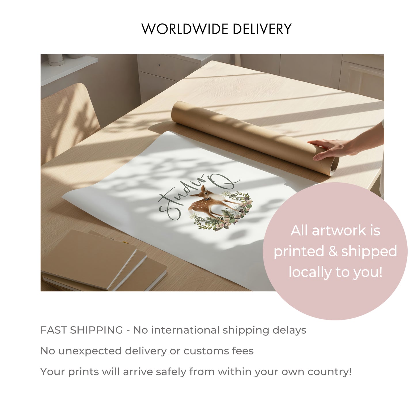 Mythological Animal Prints - Set of 4