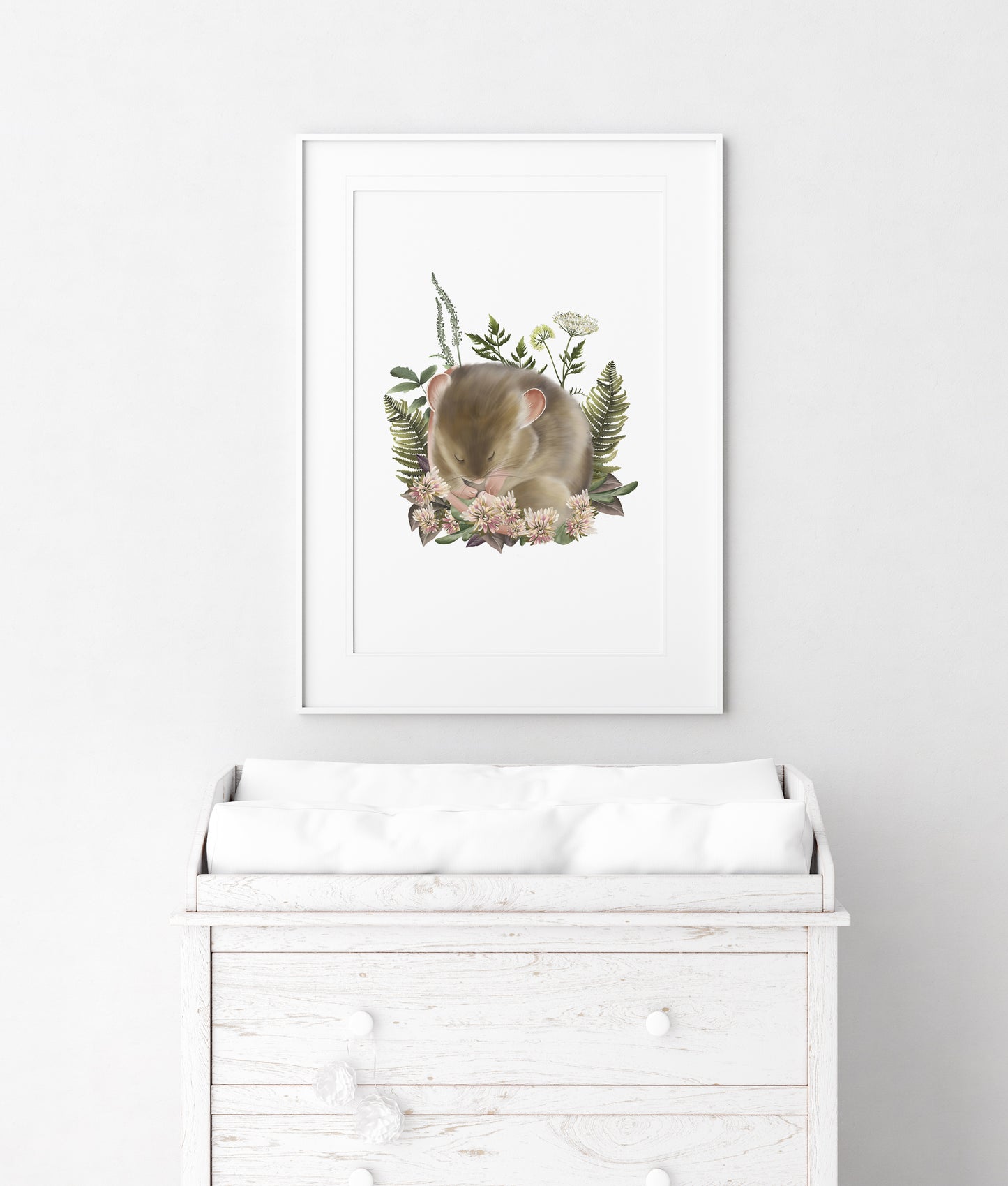 Bramble Mouse Art Print- Studio Q - Art by Nicky Quartermaine Scott