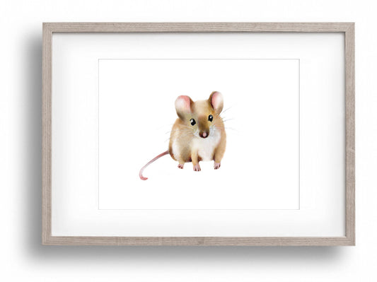 Mouse Nursery Art Print - Studio Q - Art by Nicky Quartermaine Scott