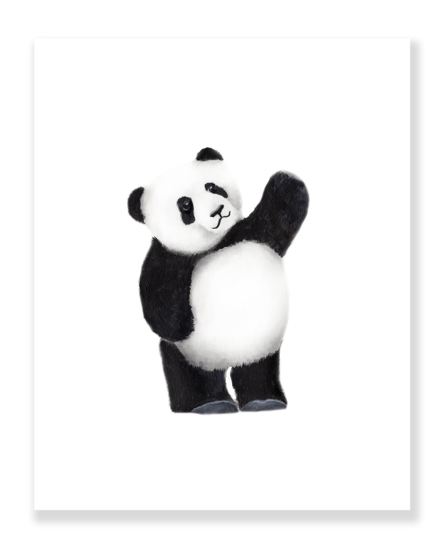Panda Nursery Art Print- Studio Q - Art by Nicky Quartermaine Scott