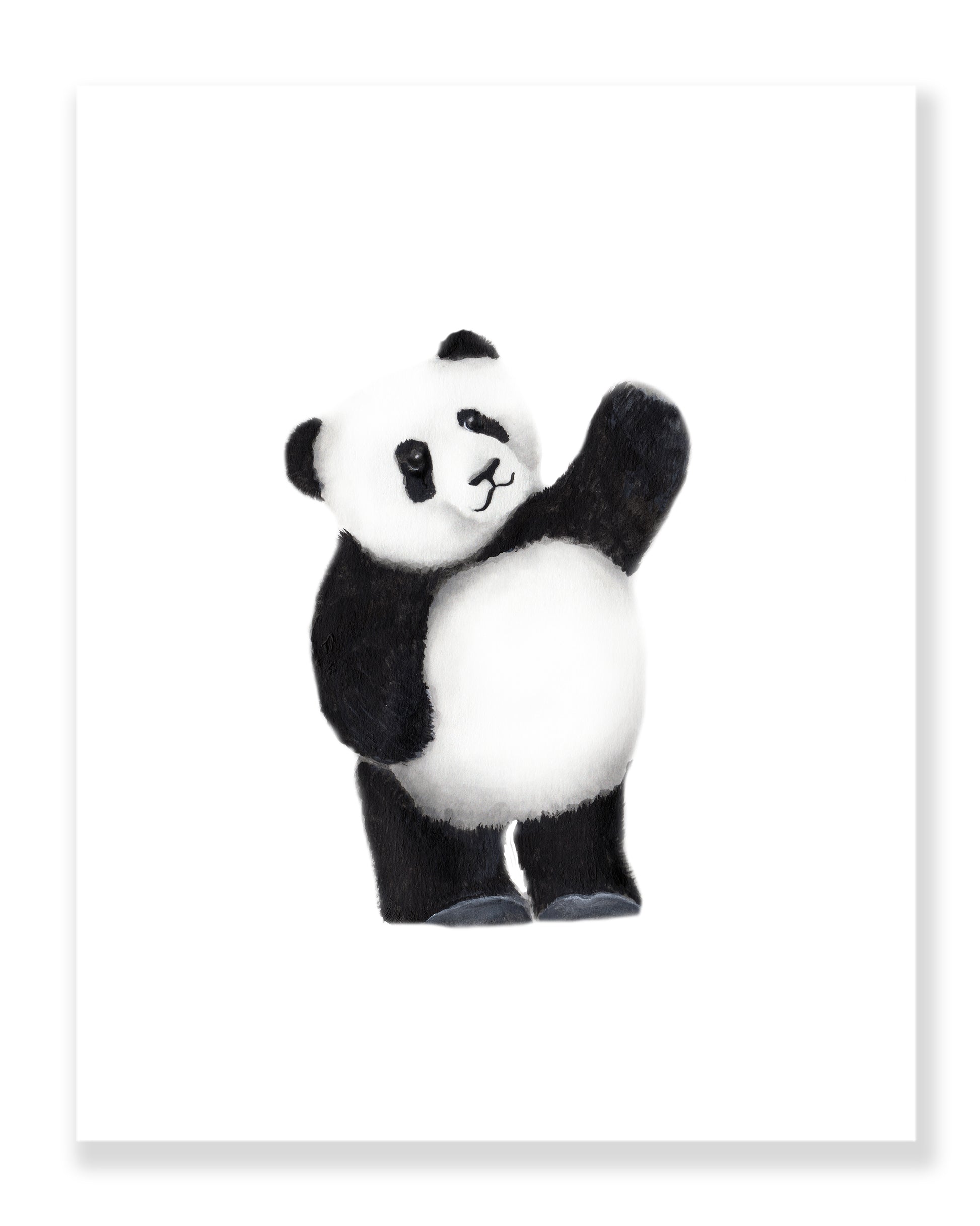 Panda Nursery Art Print- Studio Q - Art by Nicky Quartermaine Scott