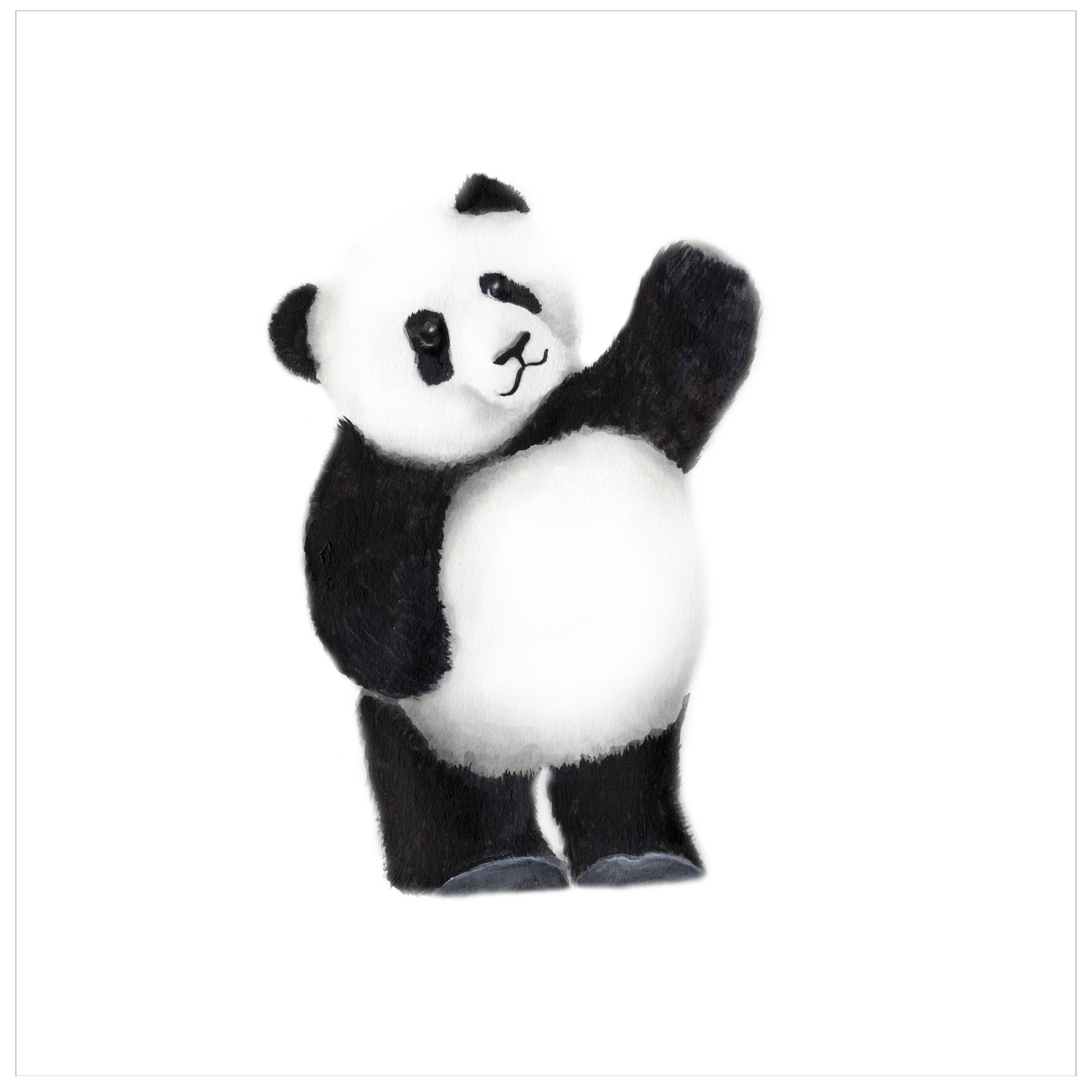 Panda Nursery Art Print - Studio Q - Art by Nicky Quartermaine Scott