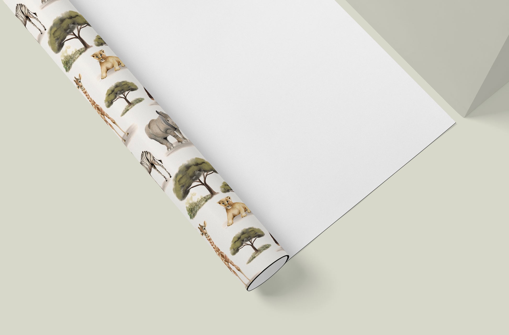 Safari Wild Wrapping Paper- Studio Q - Art by Nicky Quartermaine ScottSafari Wild Wrapping Paper- Studio Q - Art by Nicky Quartermaine Scott