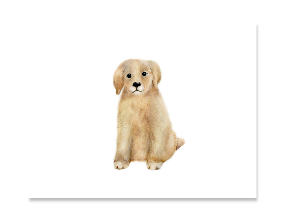 Puppy Nursery Art Print - Studio Q - Art by Nicky Quartermaine Scott